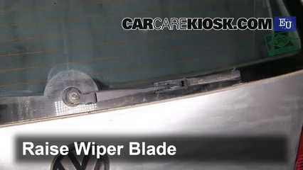 2000 Volkswagen Polo 1.0L 4 Cyl. Windshield Wiper Blade (Rear) Replace Wiper Blade